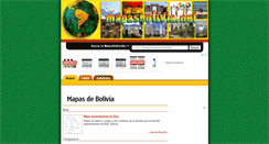 Desktop Screenshot of mapasbolivia.net